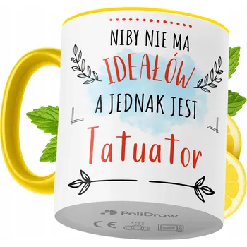 Hrnek Polidraw Hrnek Polidraw pro tetování, keramika, 330 ml