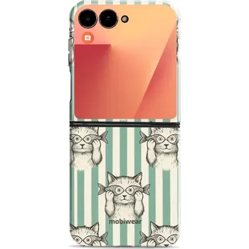 Pouzdro na mobilní telefon Odolný obal Mobiwear Elite Pro - Samsung Galaxy Z Flip 7 - EP90E Číča ryby (Odolné pouzdro, obal kryt Mobiwear Elite Pro - maximální ochrana mobilu Samsung Galaxy Z Flip 7 - EP90E Číča ryby, zesílené hrany, přesné výřezy, pohodlné držení, odolná grafika,)