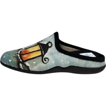 Dámská zdravotní obuv MEDI LINE dámské pantofle D17 SER.22I-208 modré Filtr velikosti obuvi: 41