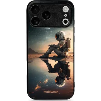 Pouzdro na mobilní telefon Lesklý kryt Mobiwear Glossy - Apple iPhone 17 Pro Max - G003G Astronaut na samotce (Prémiové lesklé pouzdro, obal, kryt Mobiwear Glossy na mobil Apple iPhone 17 Pro Max - G003G Astronaut na samotce, materiál Plast + TPU silikon - krytí po všech stranách,)