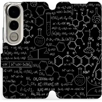 Pouzdro na mobilní telefon Flipové pouzdro Mobiwear - Vivo V50 Lite - V060P Vzorečky (Knížkové flip pouzdro, obal, kryt na mobil Vivo V50 Lite - V060P Vzorečky, materiál Umělá kůže + TPU - ochrana 360°, stojánek, silikonová vanička, magnetické zavírání)