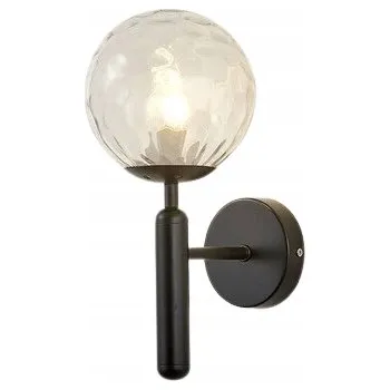 Nástěnné svítidlo Stick - moderní černé nástěnné svítidlo 32 cm