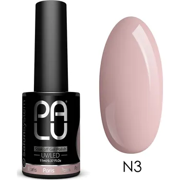 Lak na nehty Hybridní lak barevný lak Palu Odstíny hnědé a béžové