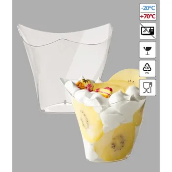 CZ distribuce Pohárek PS Dorico 200ml (hranatý) 50 ks/bal