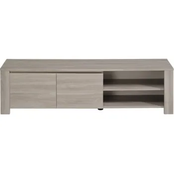 Televizní stolek Televizní stolek s osvětlením Louisa - dub flinstone - bez osvětlení