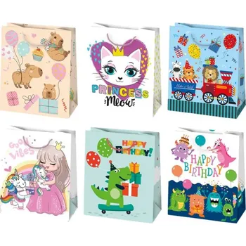 Dárková taška Dárková taška lakovaná T4 124, 19x23x10,5cm