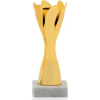 Účastnická cena, výška 17 cm, zlatá