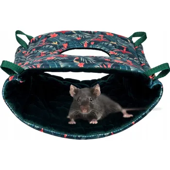 HAMAK DOMEČEK pro NORKU se Vstupem shora Hlodavec Morče Krysa Myška 36x30cm