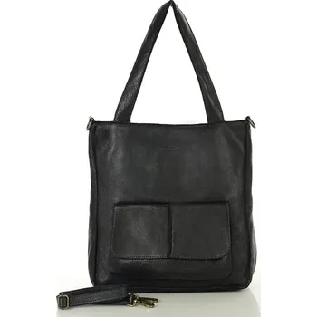 Kabelka Kožená kabelka Marco Mazzini MM234 černá