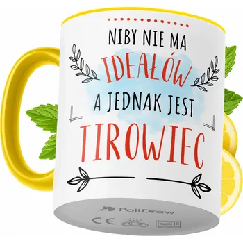 Hrnek Polidraw Hrnek Polidraw Pro Tirovce keramika 330 ml