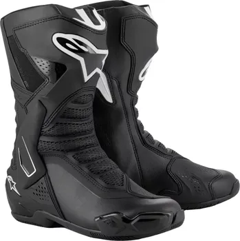 Moto obuv Boty na motorku ALPINESTARS SMX-6 V3 (černá/bílá)