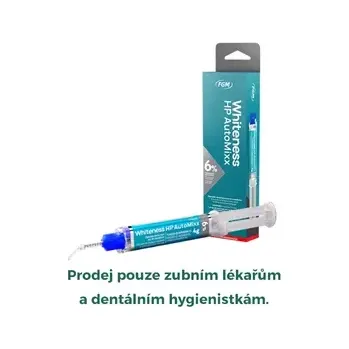Přípravek na bělení zubů FGM Whiteness HP 6% automix