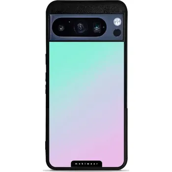 Pouzdro na mobilní telefon Lesklý kryt Mobiwear Glossy - Google Pixel 8 Pro - G063G Mátový a fialový odstín (Prémiové lesklé pouzdro, obal, kryt Mobiwear Glossy na mobil Google Pixel 8 Pro - G063G Mátový a fialový odstín, materiál Plast + TPU silikon - krytí po všech stranách,)