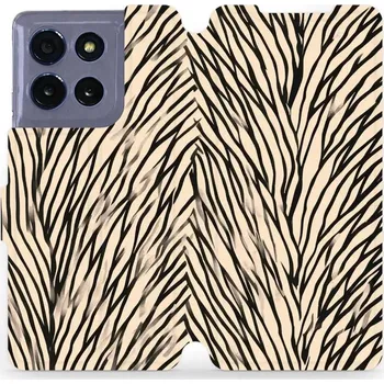 Pouzdro na mobilní telefon Flipové pouzdro Mobiwear - Motorola Moto G86 5G - VA52S V koruně stromu (Knížkové flip pouzdro, obal, kryt na mobil Motorola Moto G86 5G - VA52S V koruně stromu, materiál Umělá kůže + TPU - ochrana 360°, stojánek, silikonová vanička, magnetické zavírání)