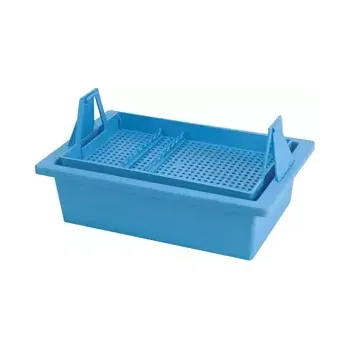 Dezinfekce Hygitech Dekontaminační vana s víkem modrá 3l