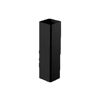 okap Svod 80x80mm HRANATÝ délka 1m černý