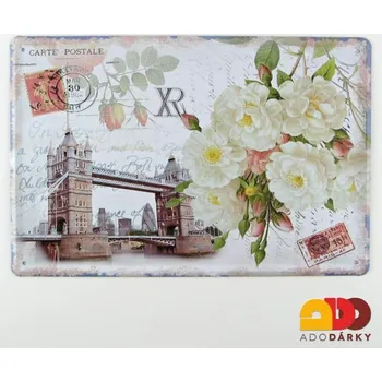 Plechová cedule Plechová cedule - London 30 x 20 cm