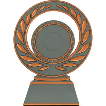 Účastnická cena, výška 15 cm, stříbrná/zlatá