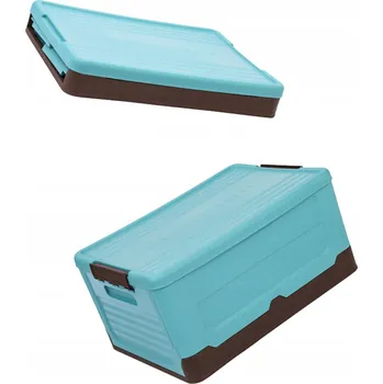 Úložný box Skládací plastový úložný box s víkem XL Box