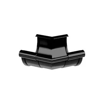 okap PLASTOVÉ OKAPY Žlabový roh vnější 135st. 110mm černý