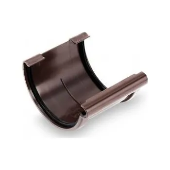 okap PLASTOVÉ OKAPY Spojka žlabu 90mm hnědá