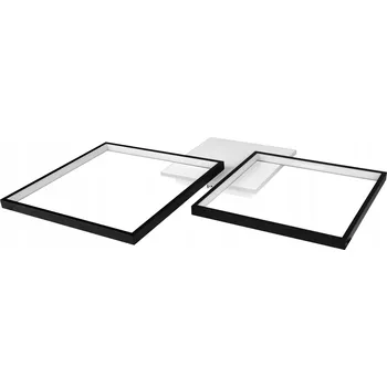 XD-LA101 LED Lustr 45W 69x52cm černý s nastavitelnou teplotou barvy (CCT) + dálkový ovladač VIP