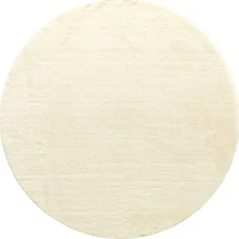 Koberec Kulatý koberec Shaggy SoleVito Florenz béžový 160 cm