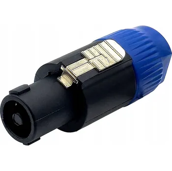 Audio kabel KONEKTOR REPRODUKTOROVÝ SPEAKON 4 PIN ŠROUBOVACÍ