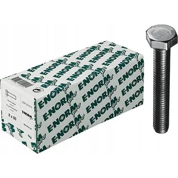 Šroub Šrouby se šestihrannou hlavou DIN 933-8.8 M10x50mm 100 Ks E-NORMpro