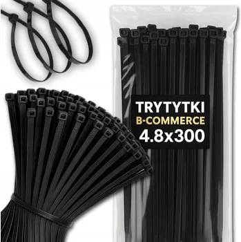 Stahovací páska SADA 100x STAHOVACÍ PÁSKY UNIVERZÁLNÍ 4,8x300mm 100 ks