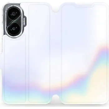 Pouzdro na mobilní telefon Flipové pouzdro Mobiwear - Xiaomi Poco F7 - VP64S Perleťový odstín (Knížkové flip pouzdro, obal, kryt na mobil Xiaomi Poco F7 - VP64S Perleťový odstín, materiál Umělá kůže + TPU - ochrana 360°, stojánek, silikonová vanička, magnetické zavírání)