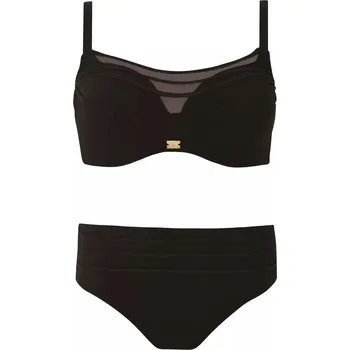 Dámské plavky Dámské dvoudílné plavky Monte Carlo3 940V1M03 19 - SELF černá 70/F