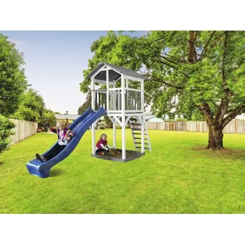 Dětské hřiště Herní věž AXI Beach Tower dřevěná šedá