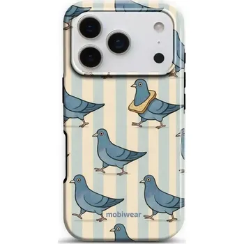 Pouzdro na mobilní telefon Odolný obal Mobiwear Elite Pro - Apple iPhone 17 Pro - EP91E Holubi (Odolné pouzdro, obal kryt Mobiwear Elite Pro - maximální ochrana mobilu Apple iPhone 17 Pro - EP91E Holubi, zesílené hrany, přesné výřezy, pohodlné držení, odolná grafika, kvalitní)