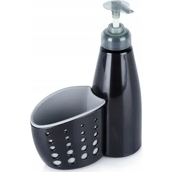 Dávkovač mýdla Dávkovač tekutiny na nádobí s nádobkou na houbičku o objemu 370 ml