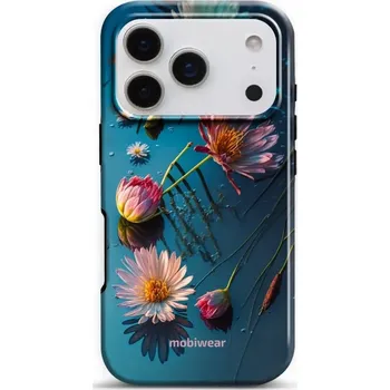 Pouzdro na mobilní telefon Odolný obal Mobiwear Elite Pro - Apple iPhone 17 Pro - E013E Květy na hladině (Odolné pouzdro, obal kryt Mobiwear Elite Pro - maximální ochrana mobilu Apple iPhone 17 Pro, zesílené hrany, přesné výřezy, pohodlné držení, odolná grafika, kvalitní materiály)