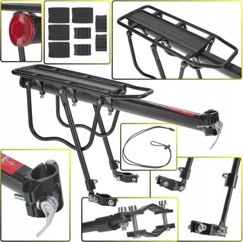 nosiče na kolo Nosič kol na zadní část auta Geko UNIVERZÁLNÍ na sedlovku/rám