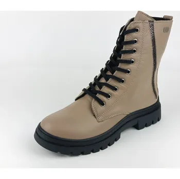 Dámská obuv Dámské zimní kotníkové boty Looke L1277-34 béžové 38