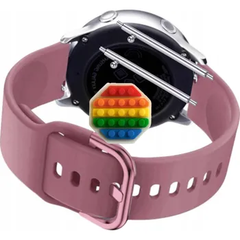 Pouzdro na mobilní telefon Pásek Řemínek pro Lotus Chytré Hodinky 50046/1, silikonové červené poutko, nastavitelný