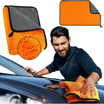 Ručník Ručník z mikrovlákna na sušení auta, laku, 60 x 90 cm, 1400 GSM