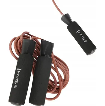 Švihadlo Švihadlo řemínkové/kožené HMS 275 cm černé