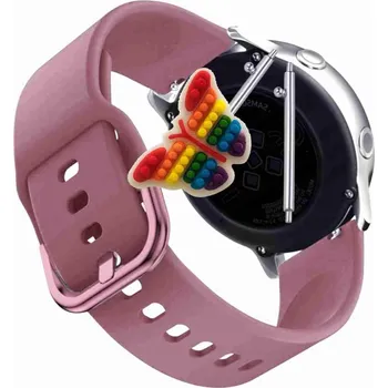 Pouzdro na mobilní telefon Řemínek Řemínek pro Colmi P60, Silikonový Bordó Smyčka, nastavitelný