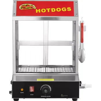Hotdogovač Elektrický ohřívač párků hot dog a pečiva