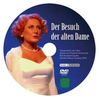 Umění Der Besuch der alten Dame - Friedrich Dürrenmatt, 1 DVD - Dürrenmatt, Friedrich