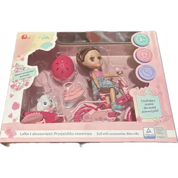 Panenka ELEFUN Panenka s příslušenstvím Jízda na kole