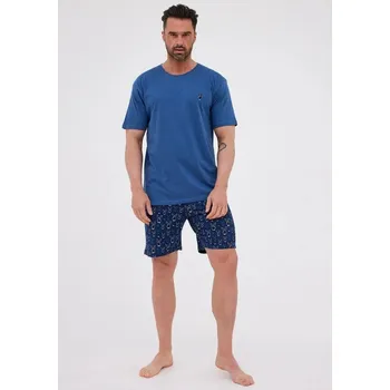 Pánské pyžamo Pánské pyžamo Cornette 326/254 Modrá L