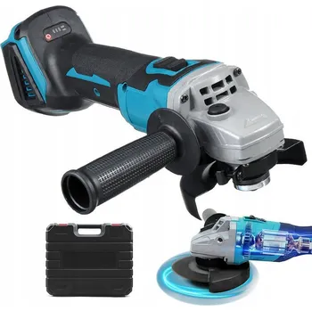 úhlová bruska 21V BEZKARTÁČOVÁ ÚHLOVÁ AKUMULÁTOROVÁ BRUSKA BRUSKA s 2 KOTOUČI *2 AKU