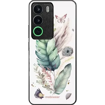 Pouzdro na mobilní telefon Lesklý kryt Mobiwear Glossy - Realme C71 - G018G Jemné kvítí (Prémiové lesklé pouzdro, obal, kryt Mobiwear Glossy na mobil Realme C71 - G018G Jemné kvítí, materiál Plast + TPU silikon - krytí po všech stranách, neošoupatelný potisk, tenké provedení, možno