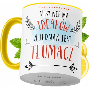 Hrnek Polidraw Hrnek Polidraw pro překladatele, keramika, 330 ml