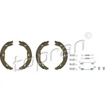 Sada brzdových čelistí, parkovací brzda TOPRAN 401 906